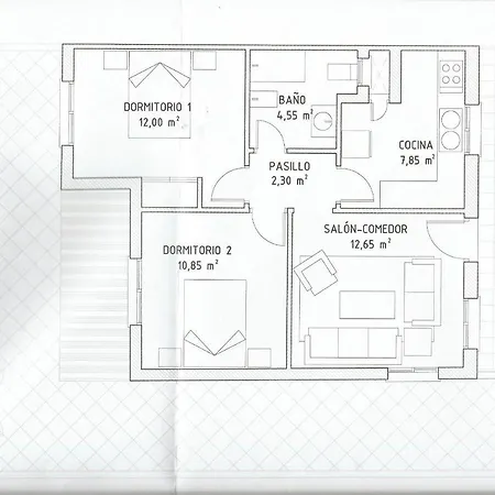 300-meter-bis-zum-strand-caracola-wohnung-mit-garten Чипиона